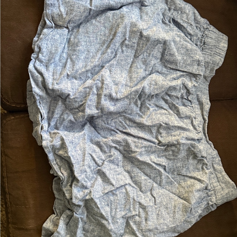 LOFT chambray Blue Skirt